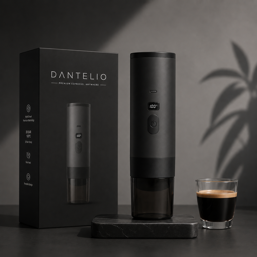 Dantelio One machine à espresso portable rechargeable USB-C - vue principale
